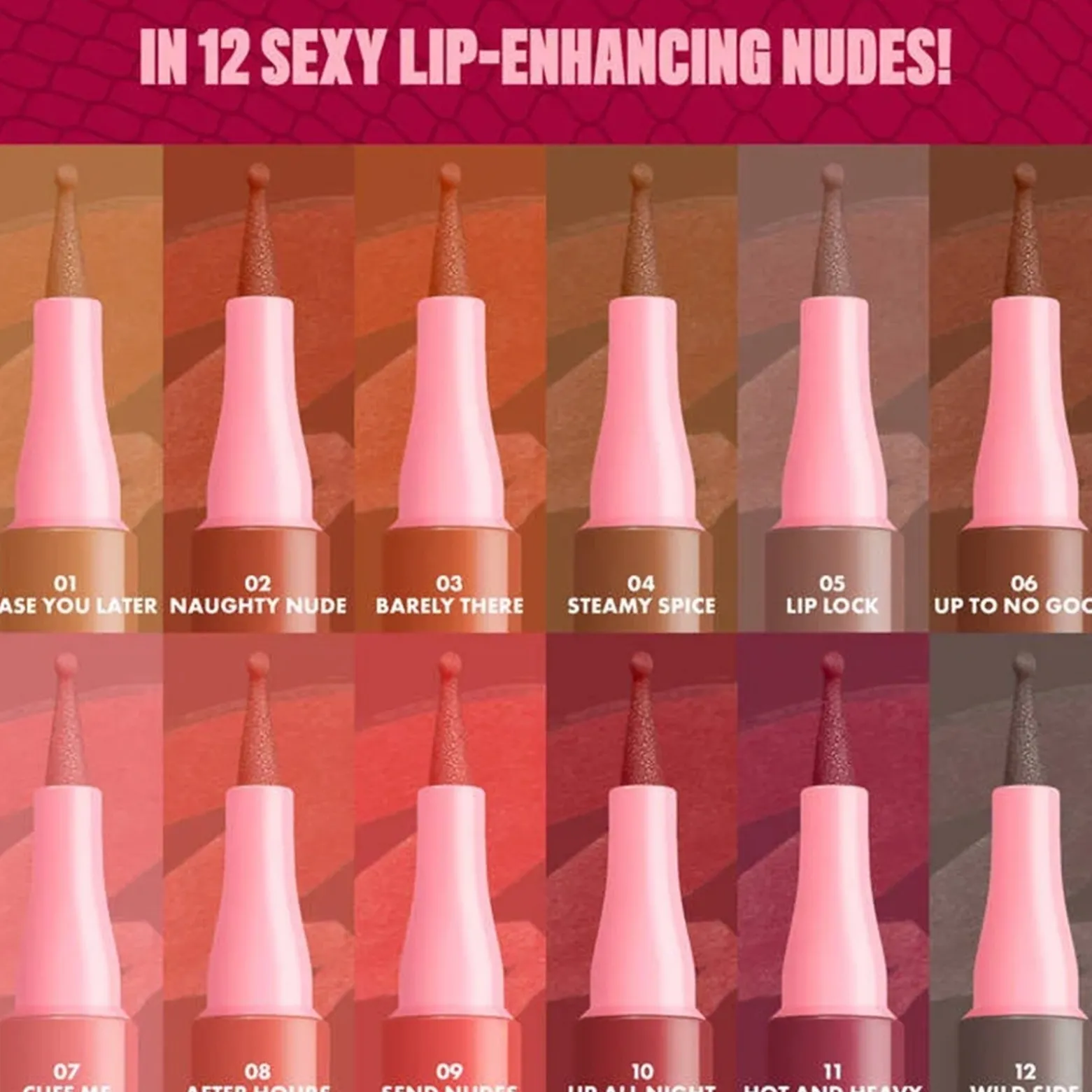NYX Pro Makeup Lip Lingerie Lip Liner Stain Barely There 1ml (0.03floz)