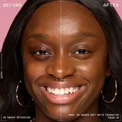 NYX Pro Makeup Make'em Wonder Soft Matte Buildable Foundation 39 Cocoa 30ml (1.01floz)