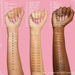 NYX Pro Makeup Make'em Wonder Soft Matte Buildable Foundation 08 Vanilla 30ml (1.01floz)