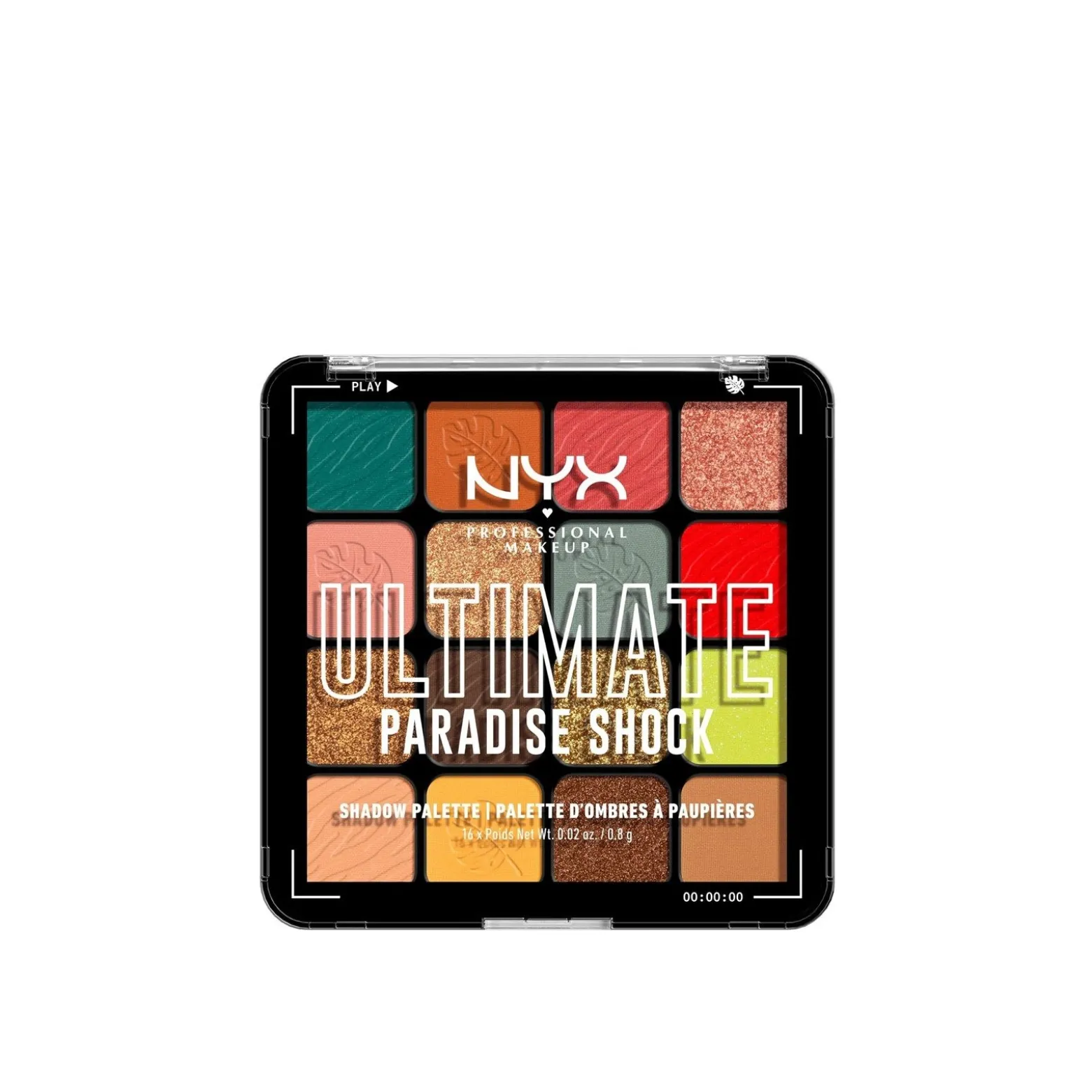 NYX Pro Makeup Ultimate Shadow Palette Paradise Show