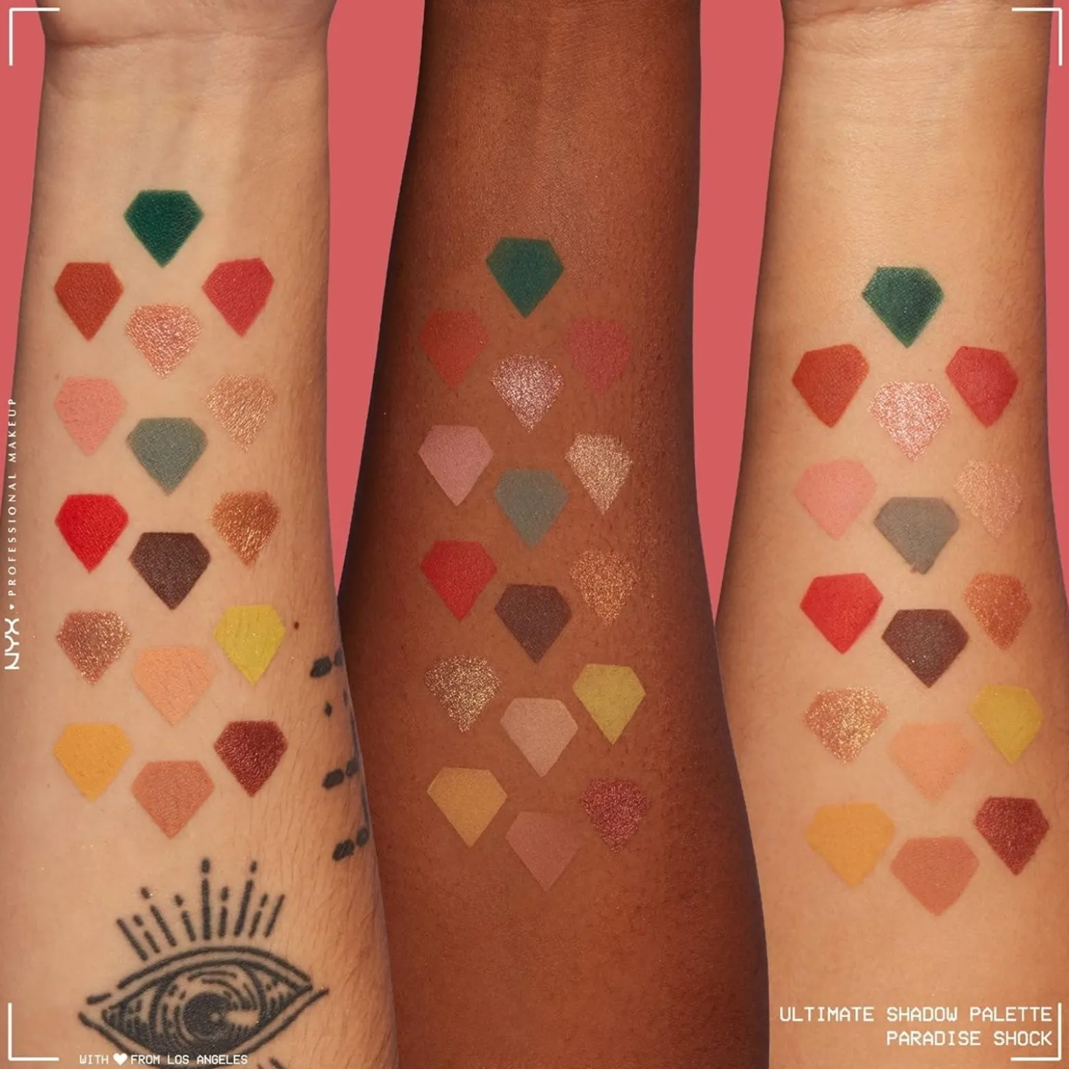 NYX Pro Makeup Ultimate Shadow Palette Paradise Show
