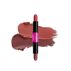 NYX Pro Makeup Wonder Stick Dual-Ended Cream Blush Stick 03 Coral + Deep Peach 2x4g (2x 0.14oz)