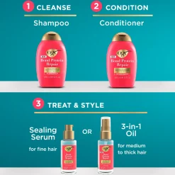 OGX Bond Protein Repair 3-In-1 Oil Mist 50ml (1.7floz)