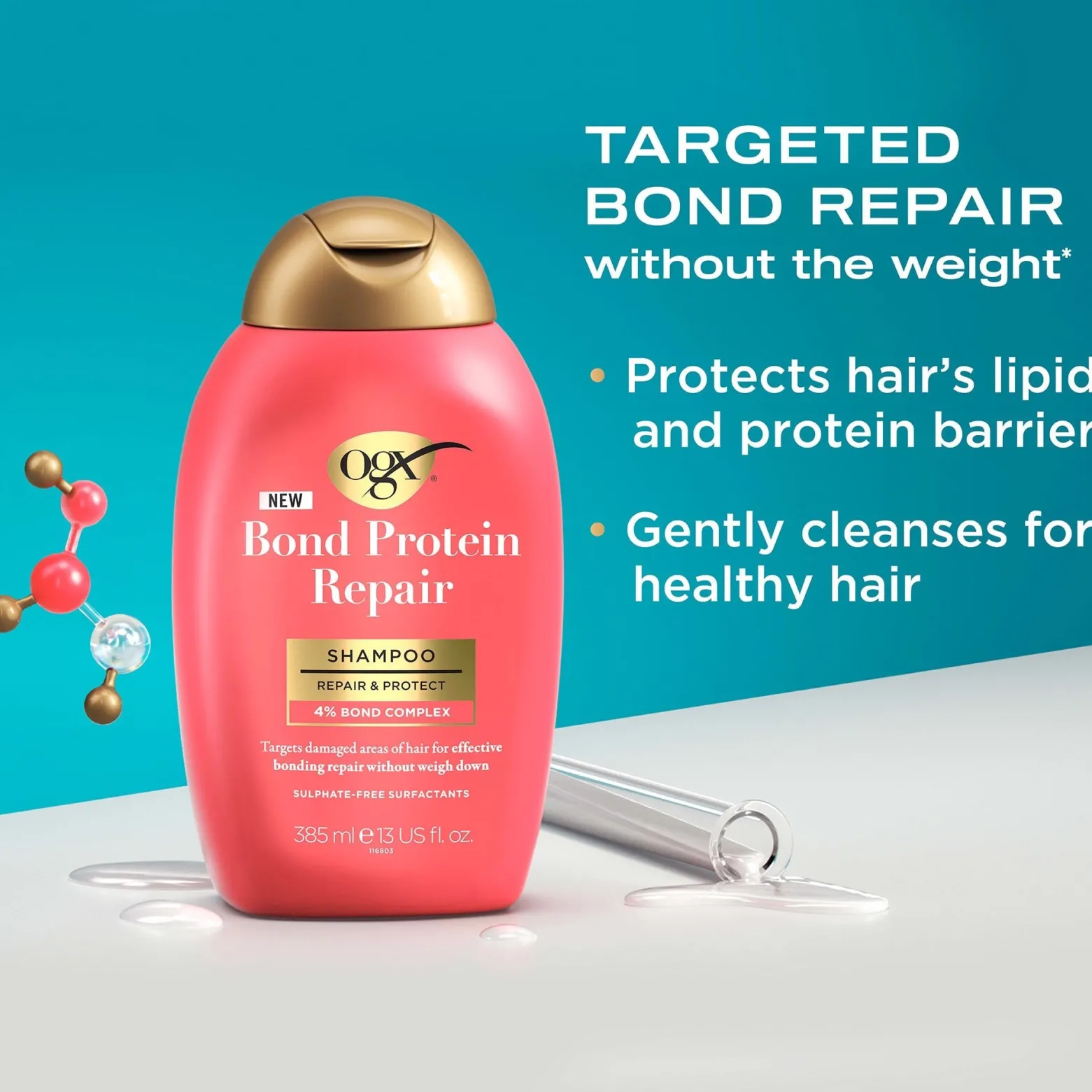 OGX Bond Protein Repair Shampoo 385ml (13floz)