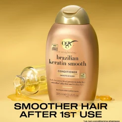 OGX Ever Straightening + Brazilian Keratin Smooth Conditioner 88.7ml (3 fl oz)