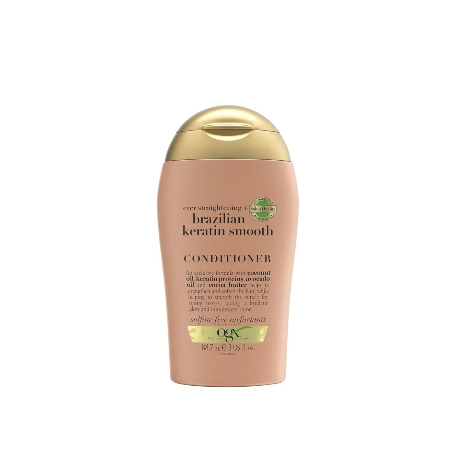 OGX Ever Straightening + Brazilian Keratin Smooth Conditioner 88.7ml (3 fl oz)