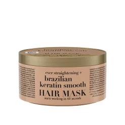OGX Ever Straightening + Brazilian Keratin Smooth Hair Mask 300ml (10.1 fl oz)