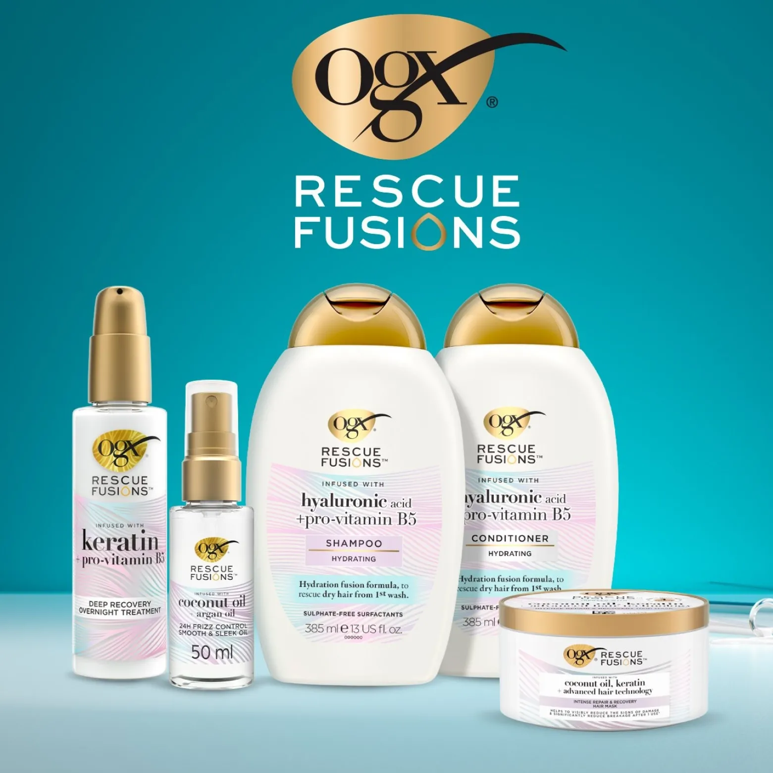 OGX Rescue Fusions Deep Recovery Overnight Treatment (4.2floz)