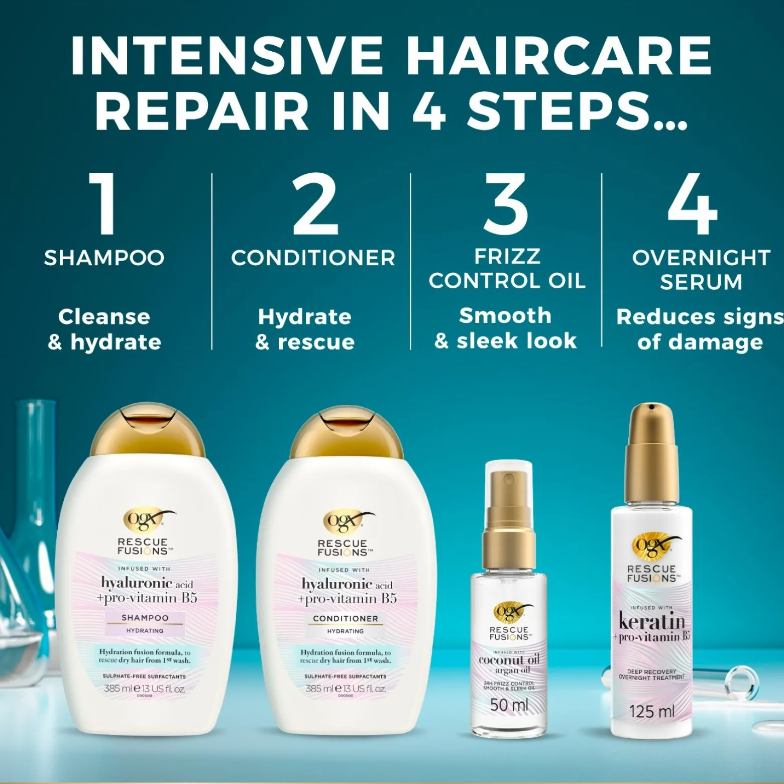 OGX Rescue Fusions Deep Recovery Overnight Treatment (4.2floz)