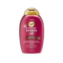 OGX Strength & Length + Keratin Oil Shampoo 385ml (13 fl oz)