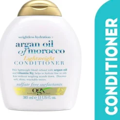 OGX Weightless Hydration + Argan Oil of Morocco Lightweight Conditioner 385ml (13floz)