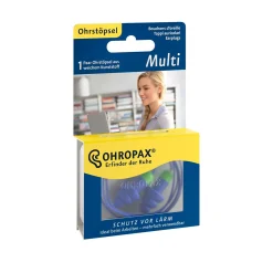 Ohropax Multi Wired Plastic Ear Plugs x2