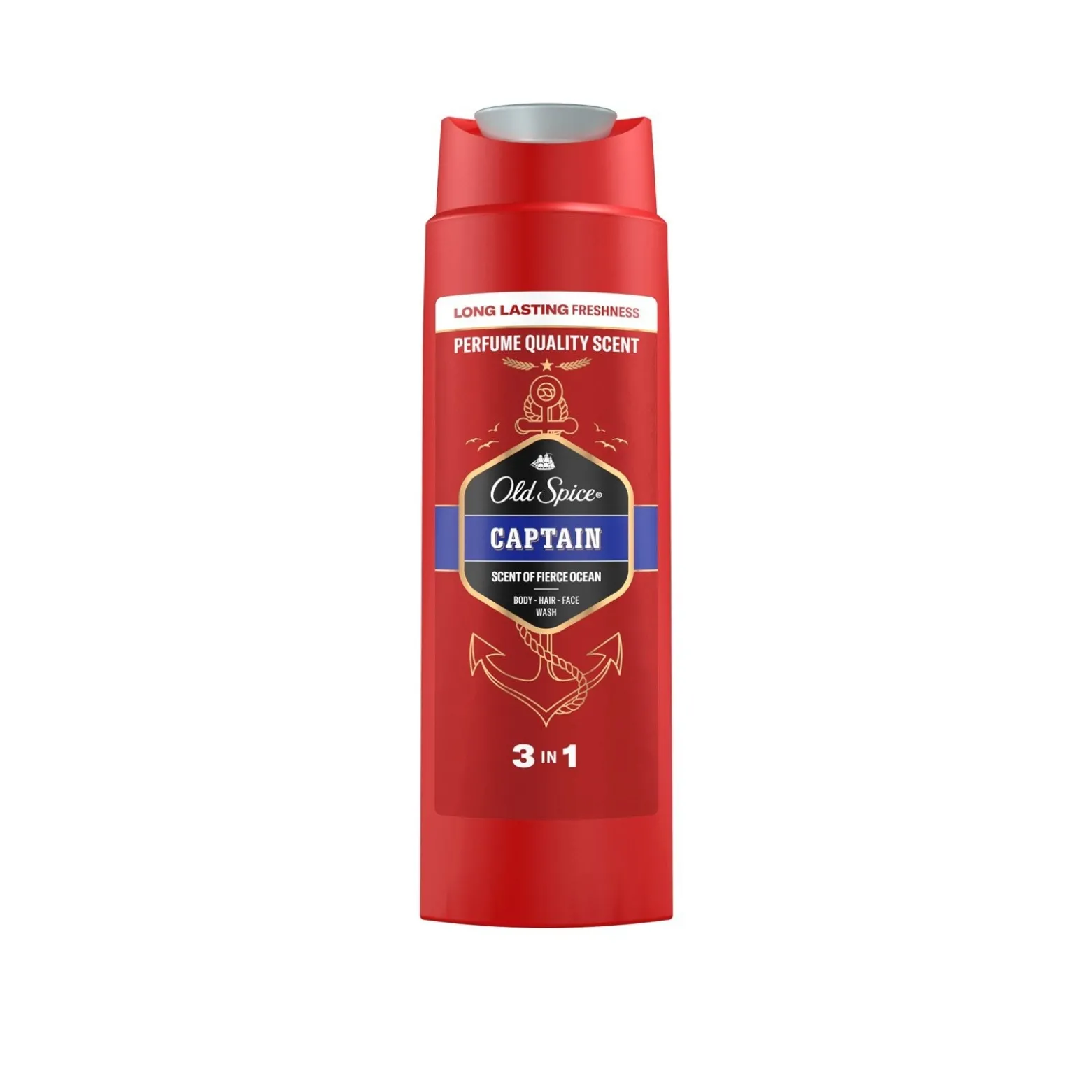 Old Spice Captain 3-In-1 Shower Gel 400ml (13.53floz)