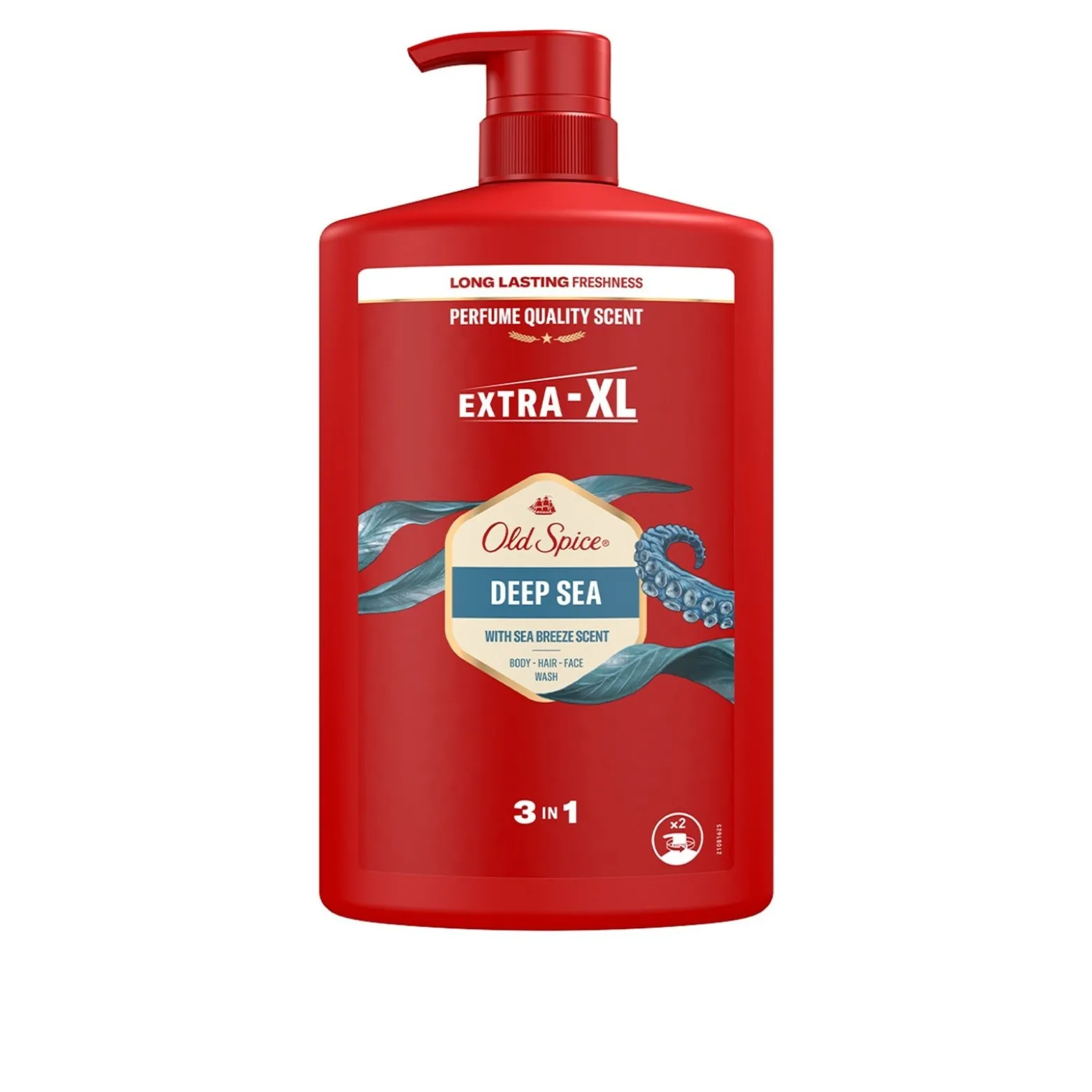 Old Spice Deep Sea 3-In-1 Shower Gel 1L (33.8floz)