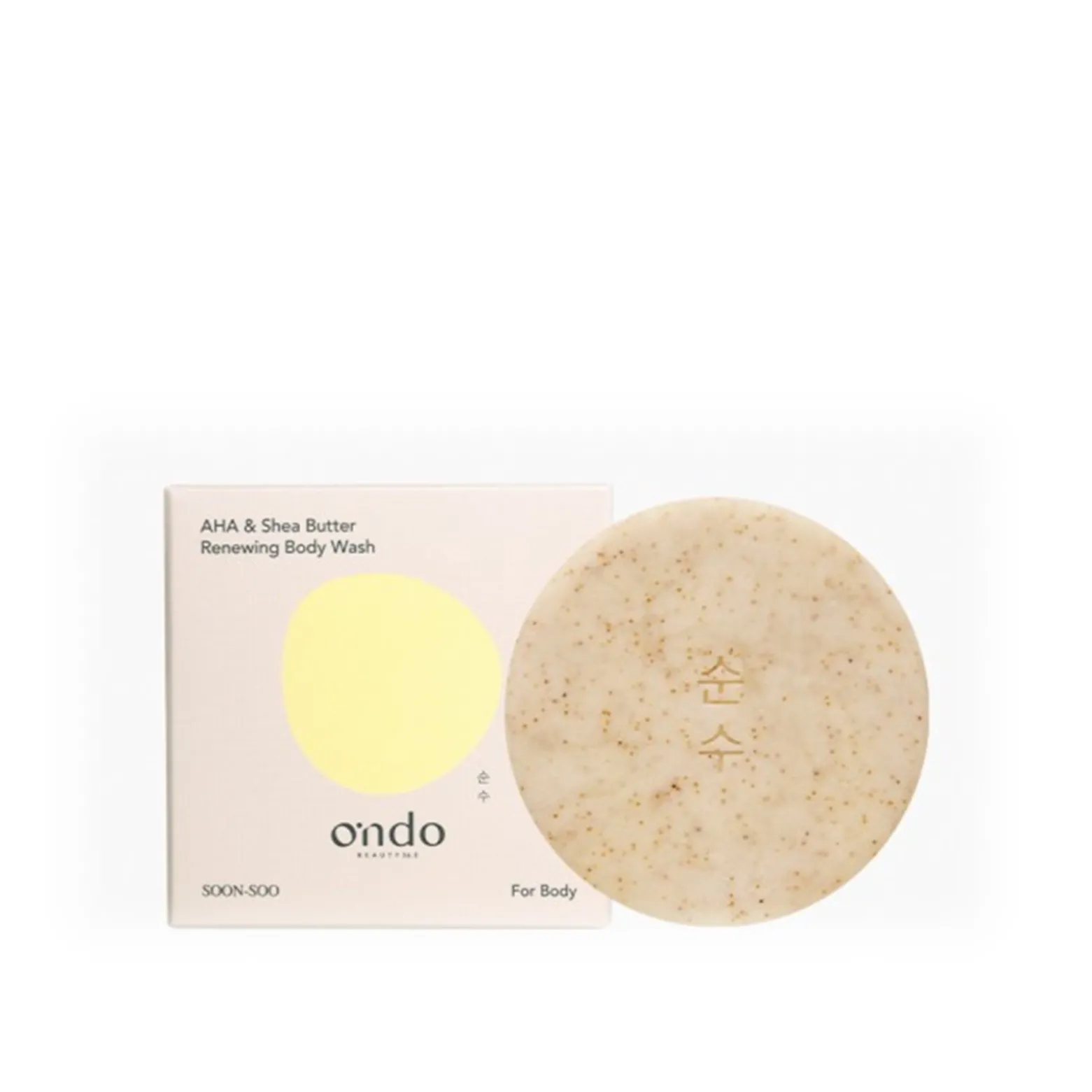 Ondo Beauty 36.5 AHA & Shea Butter Renewing Body Wash 70g (2.4 oz)