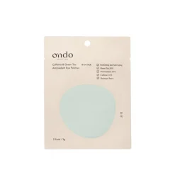 Ondo Beauty 36.5 Caffeine & Green Tea Antioxidant Eye Patches x2 (0.10oz)