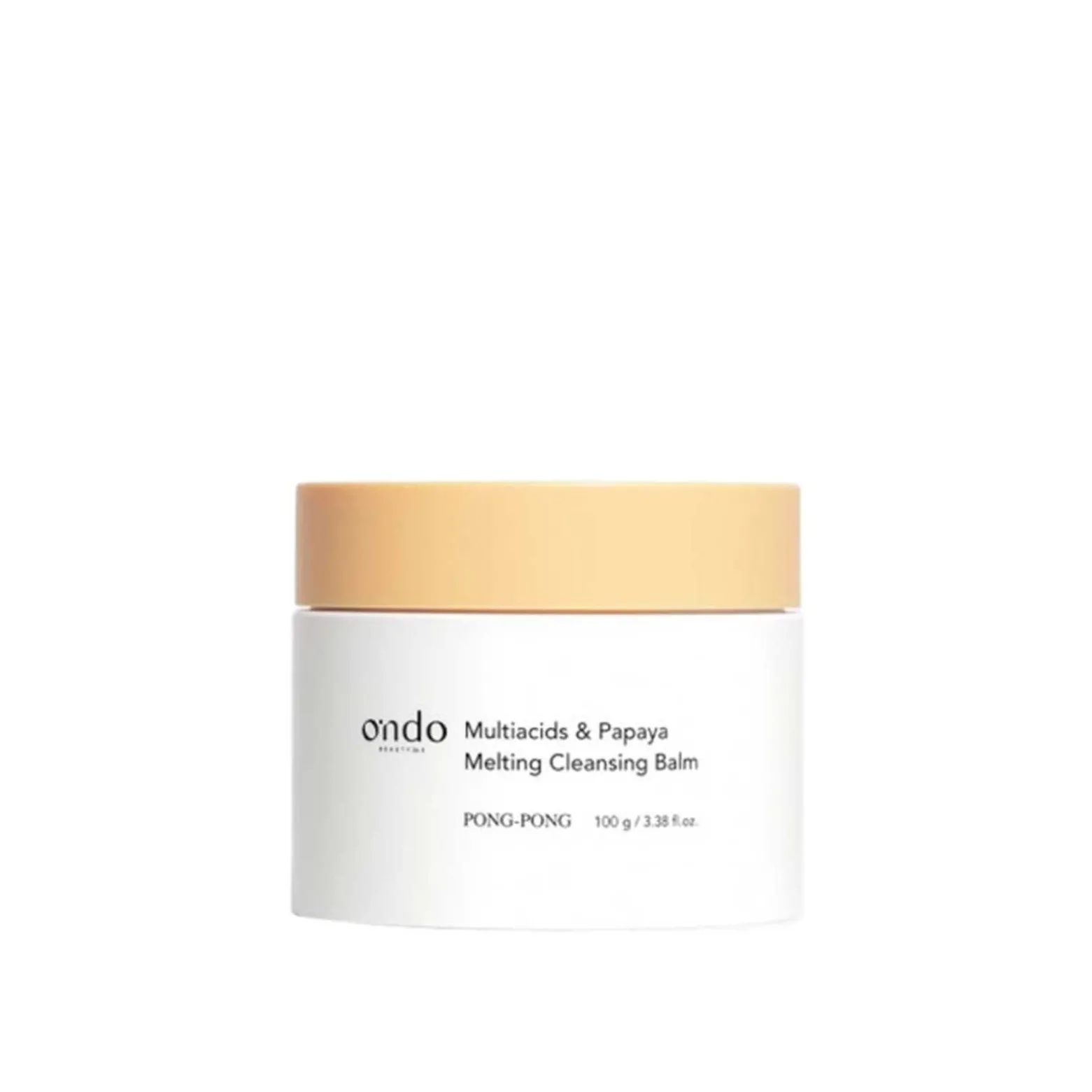 Ondo Beauty 36.5 Multiacids & Papaya Melting Cleansing Balm 100g (3.38 fl oz)