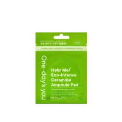 One-day's you Help Me! Eco-Intense Ceramide Ampoule Pad x10