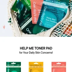 One-day's you Help Me! Real Collagen Pad x10