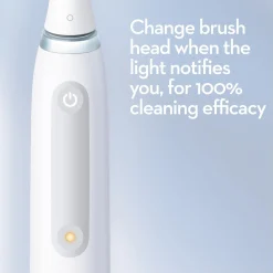 Oral-B iO™ Series 4S Ultimate Clean Electric Toothbrush Quite White