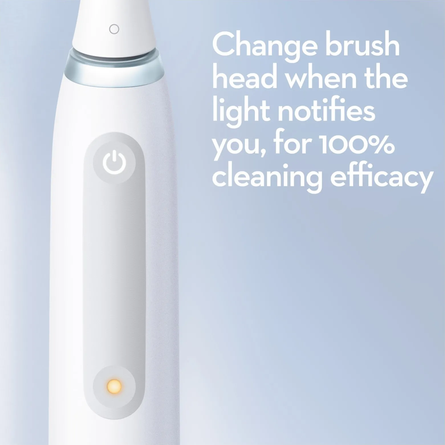 Oral-B iO™ Series 4S Ultimate Clean Electric Toothbrush Quite White