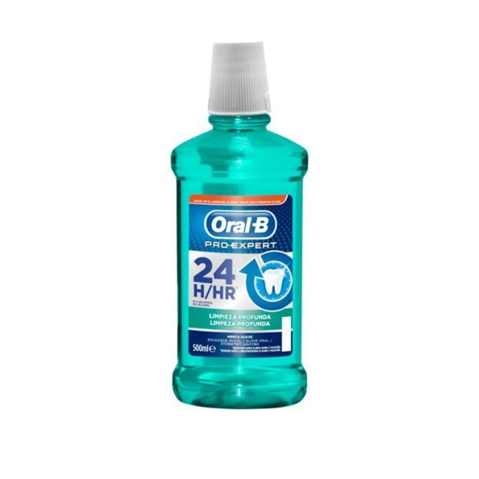 Oral-B Pro Expert 24h Deep Clean Mild Mint Mouthwash 500ml (16.9 fl oz)