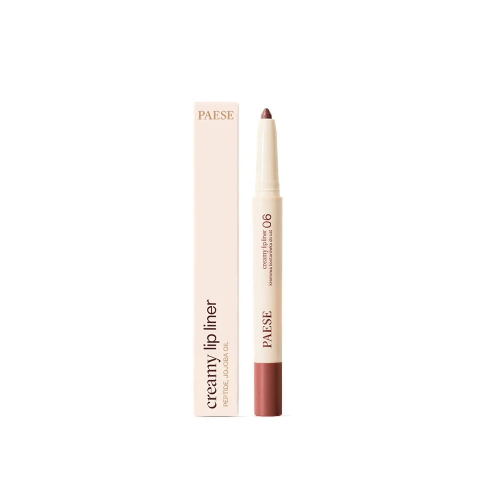 Paese Creamy Lip Liner 06 Crown Brown 0.6g (0.02oz)