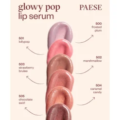 Paese GlowyPop Lip Serum 504 Caramel Candy 2.2g (0.77oz)
