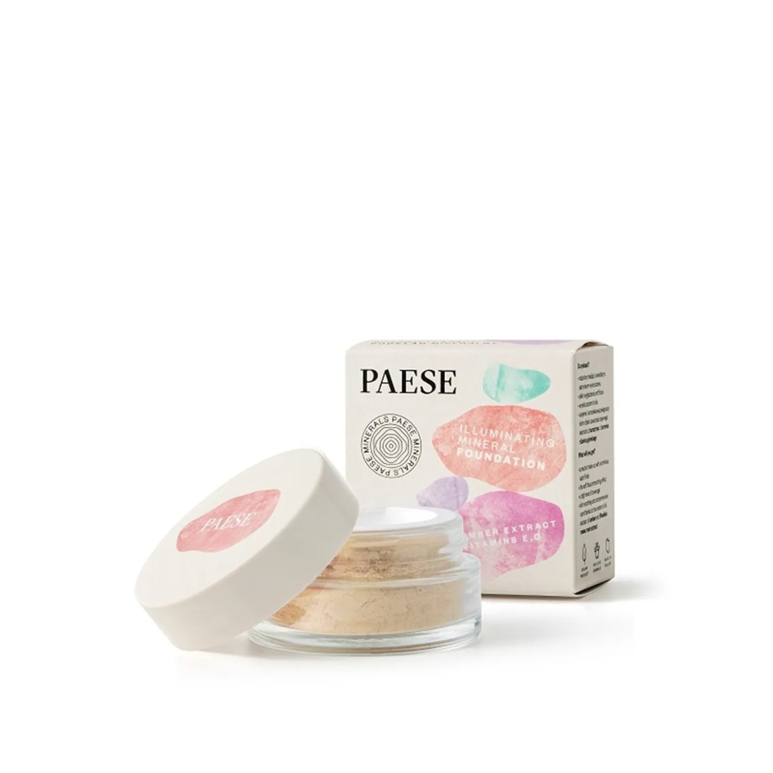 Paese Illuminating Mineral Foundation 203N Sand 7g (0.25oz)