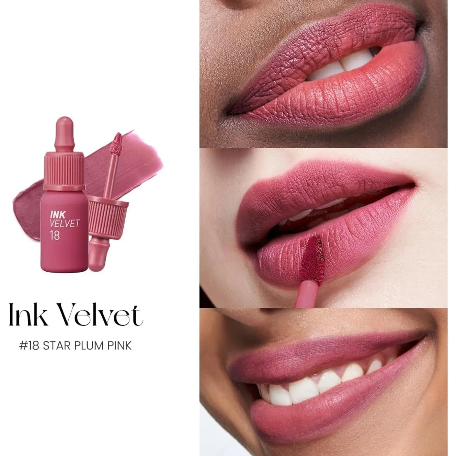 Peripera Ink Velvet 18 Star Plum Pink 4g (0.14oz)