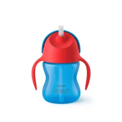 Philips Avent Bendy Straw Cup 9m+ Blue 200ml (7 oz)