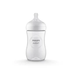 Philips Avent Natural Response Baby Plastic Bottle 1m+ 260ml (9 oz)