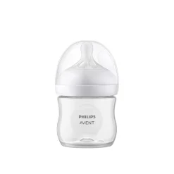 Philips Avent Natural Response Baby Plastic Bottle 0m+ 125ml (4 oz)