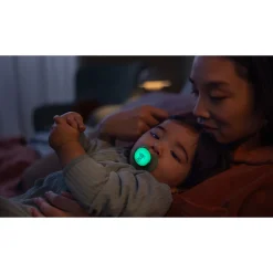 Philips Avent Ultra Soft Nighttime Pacifier 6-18m Girl x2