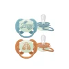 Philips Avent Ultra Soft Nighttime Pacifier18m+ Girl x2