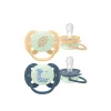 Philips Avent Ultra Soft Nighttime Pacifier 6-18m Boy x2