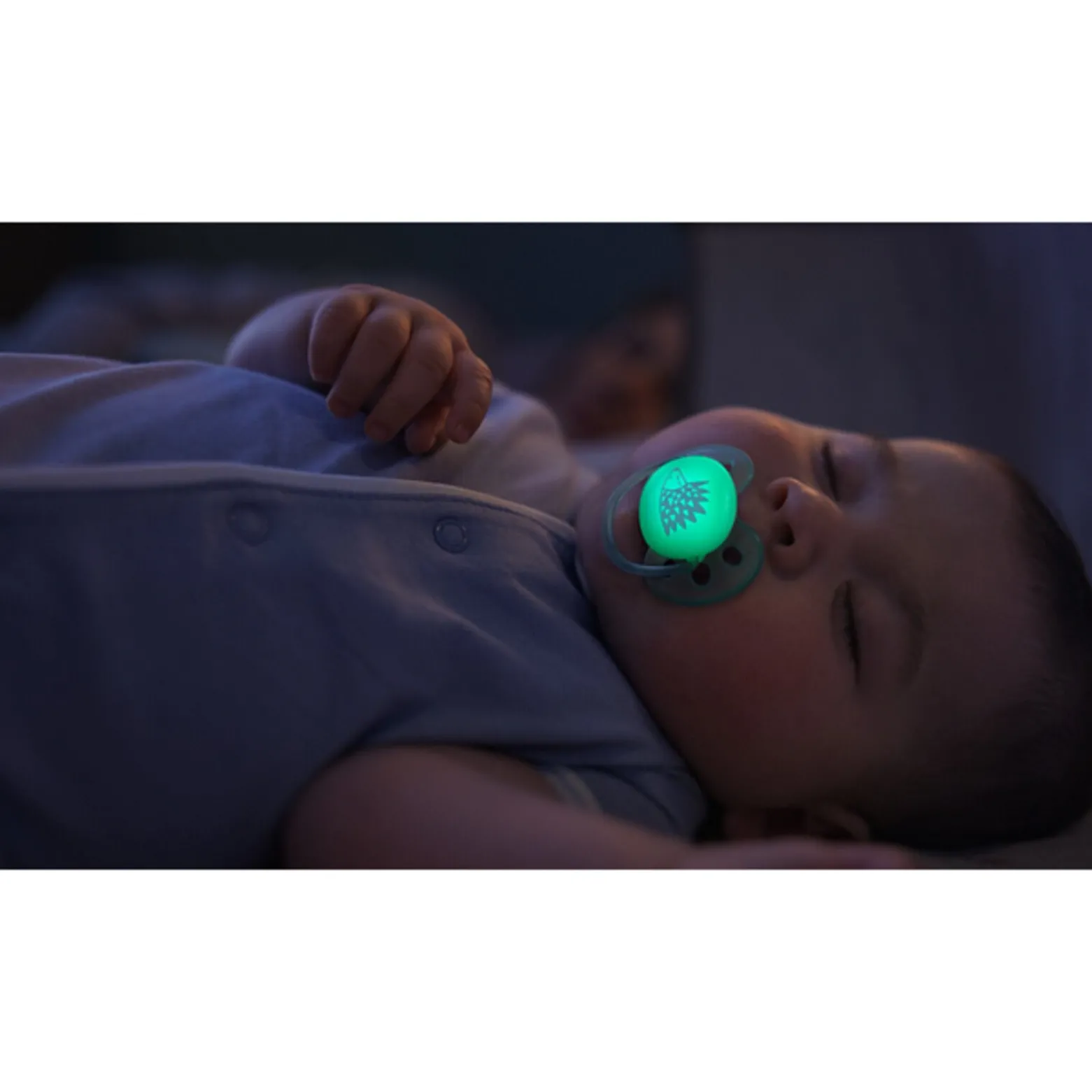 Philips Avent Ultra Soft Nighttime Pacifier 0-6m Boy x2