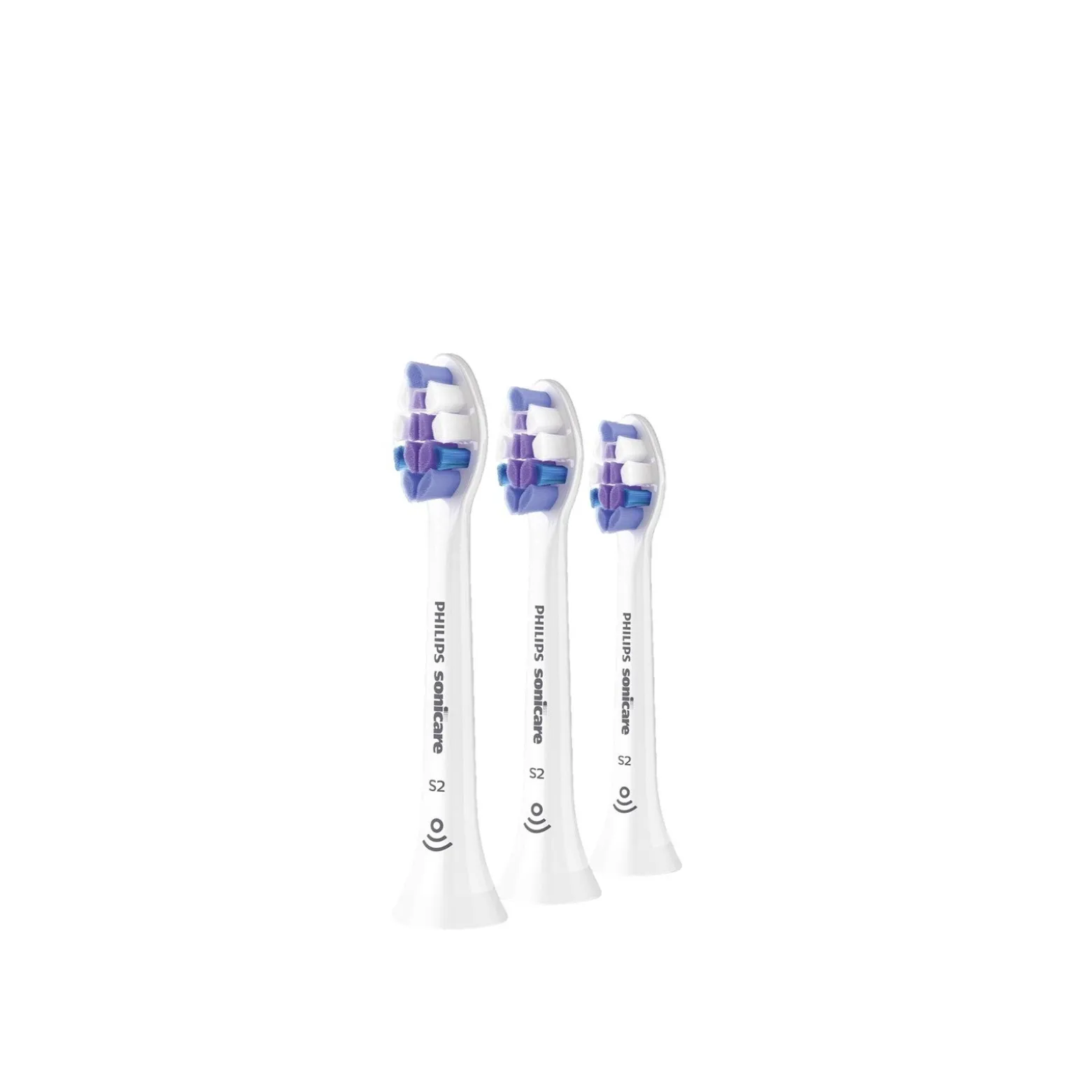 Philips Sonicare S2 Sensitive Replacement Head Electric Toothbrush HX6053/87 x3