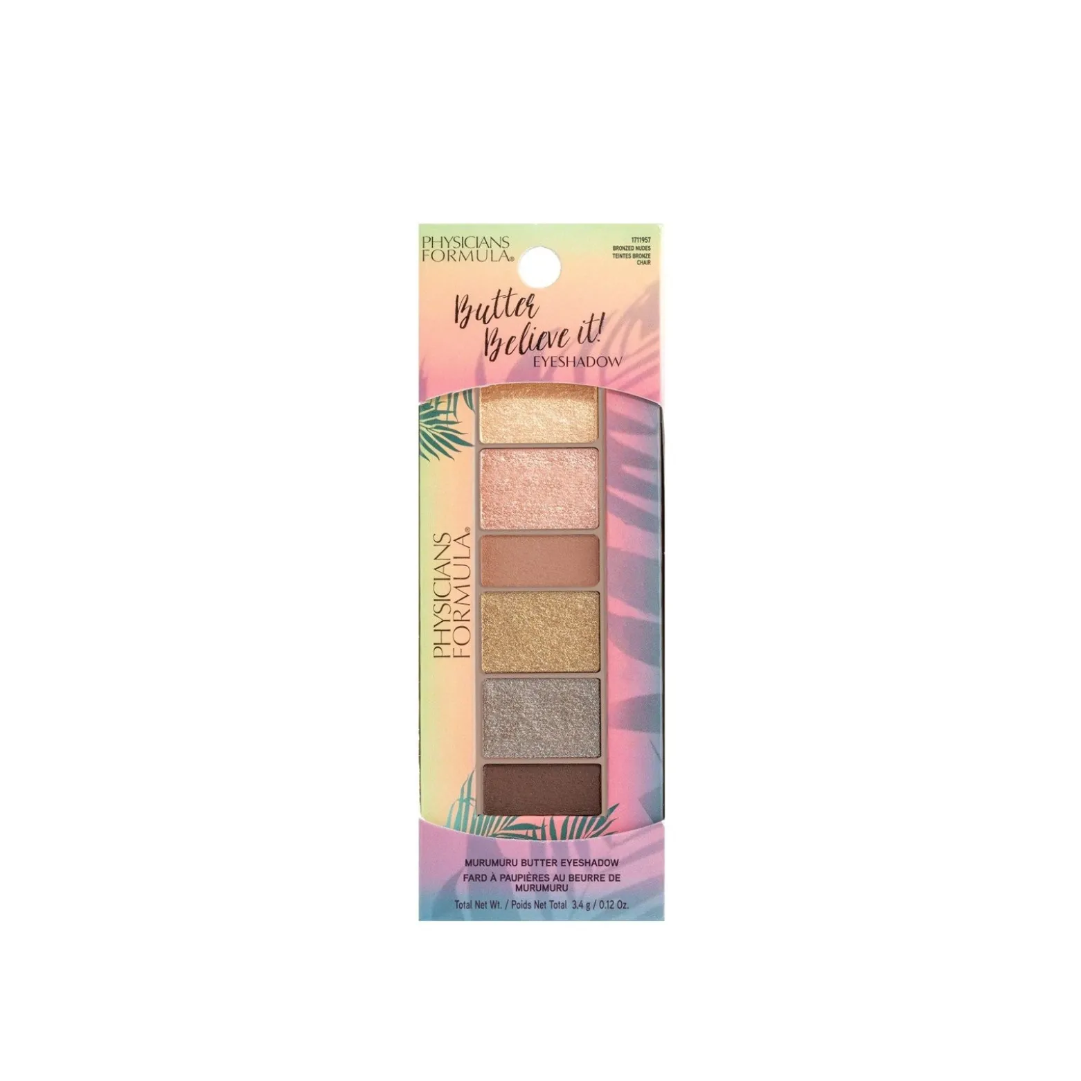 Physicians Formula Butter Believe It! Eyeshadow Palette Bronzed Nudes 3.4g (0.12oz)