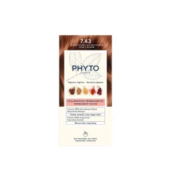Phytocolor Permanent Color Shade 7.43 Copper Golden Blonde