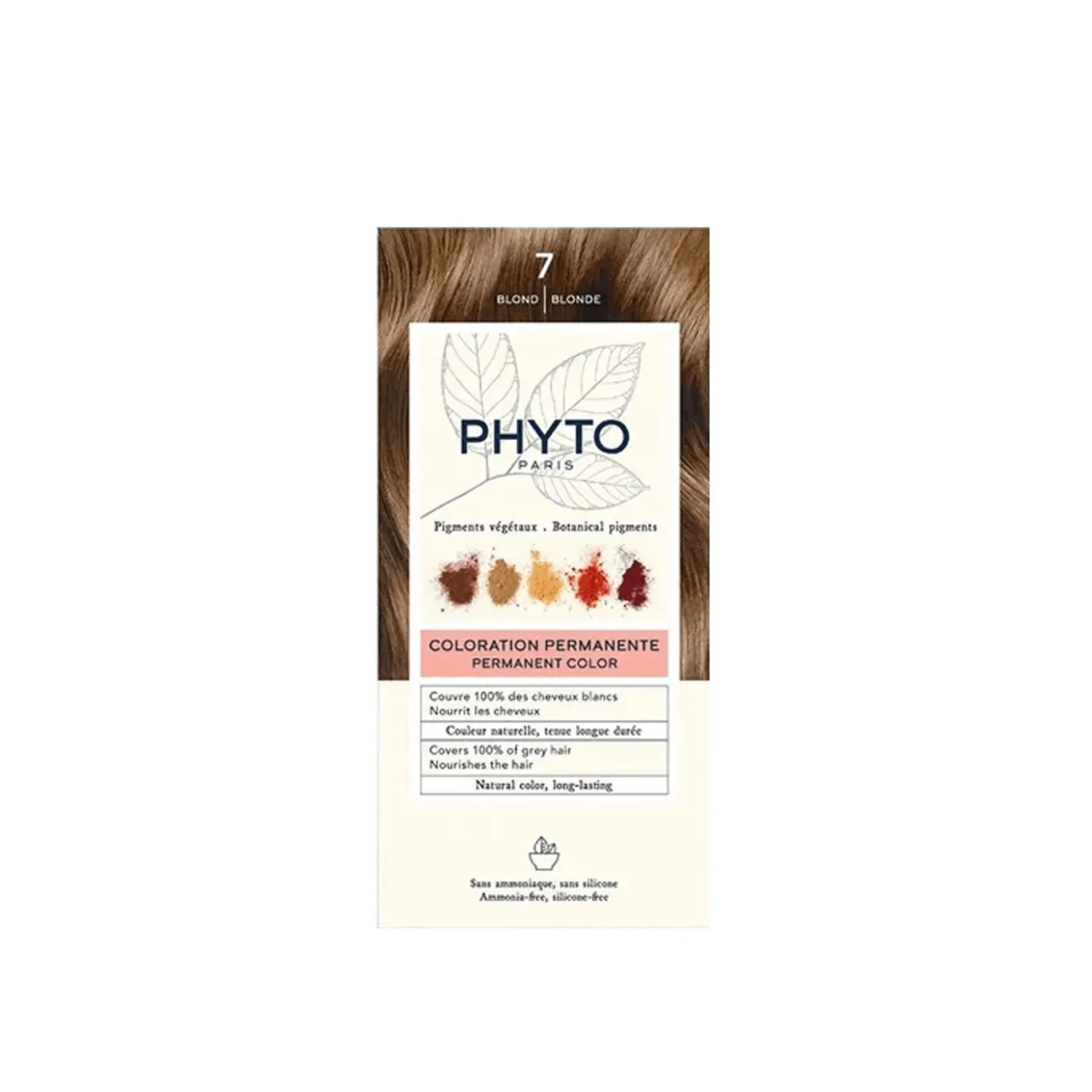 Phytocolor Permanent Color Shade 7 Blonde