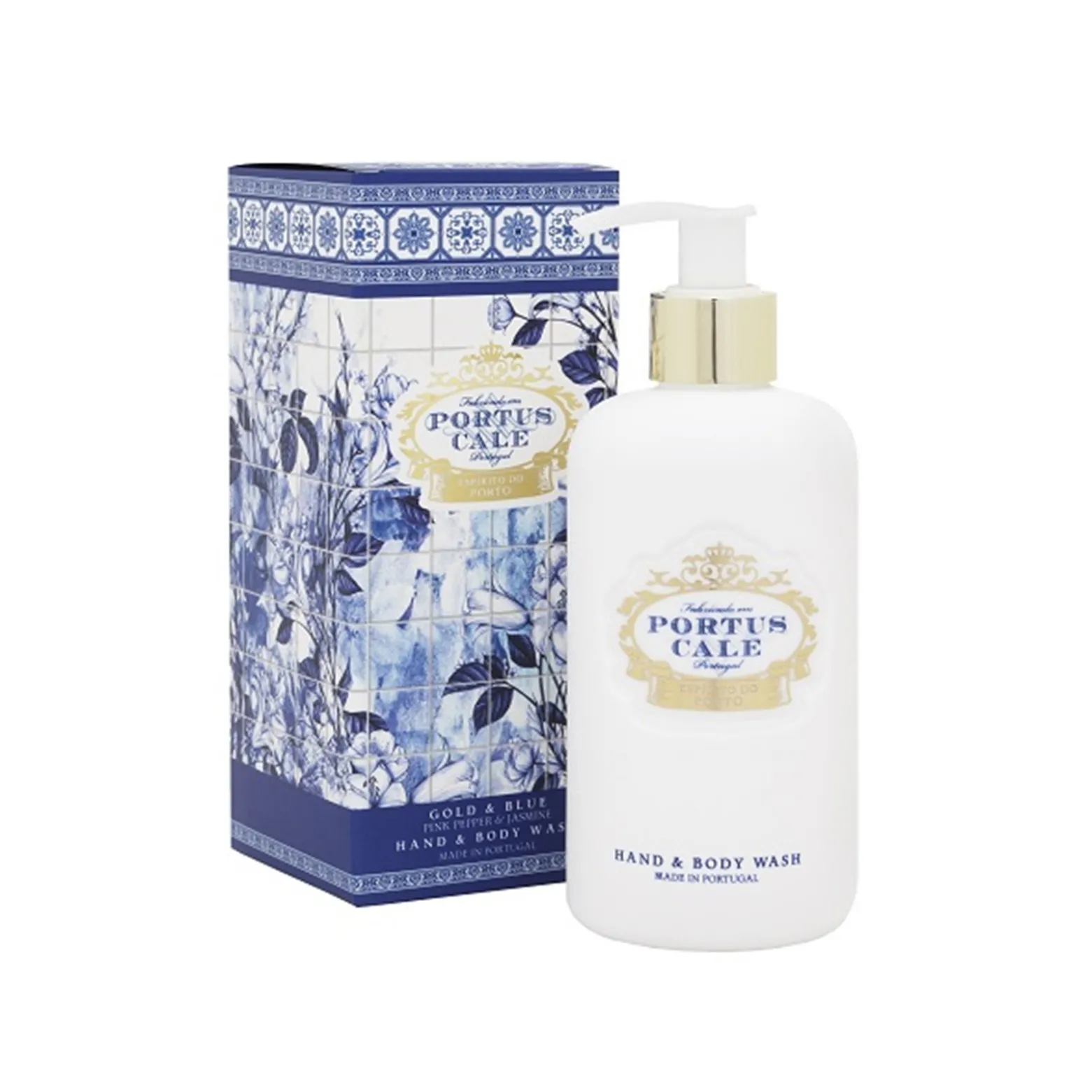Portus Cale Gold & Blue Hand & Body Wash 300ml (10.2 fl oz)