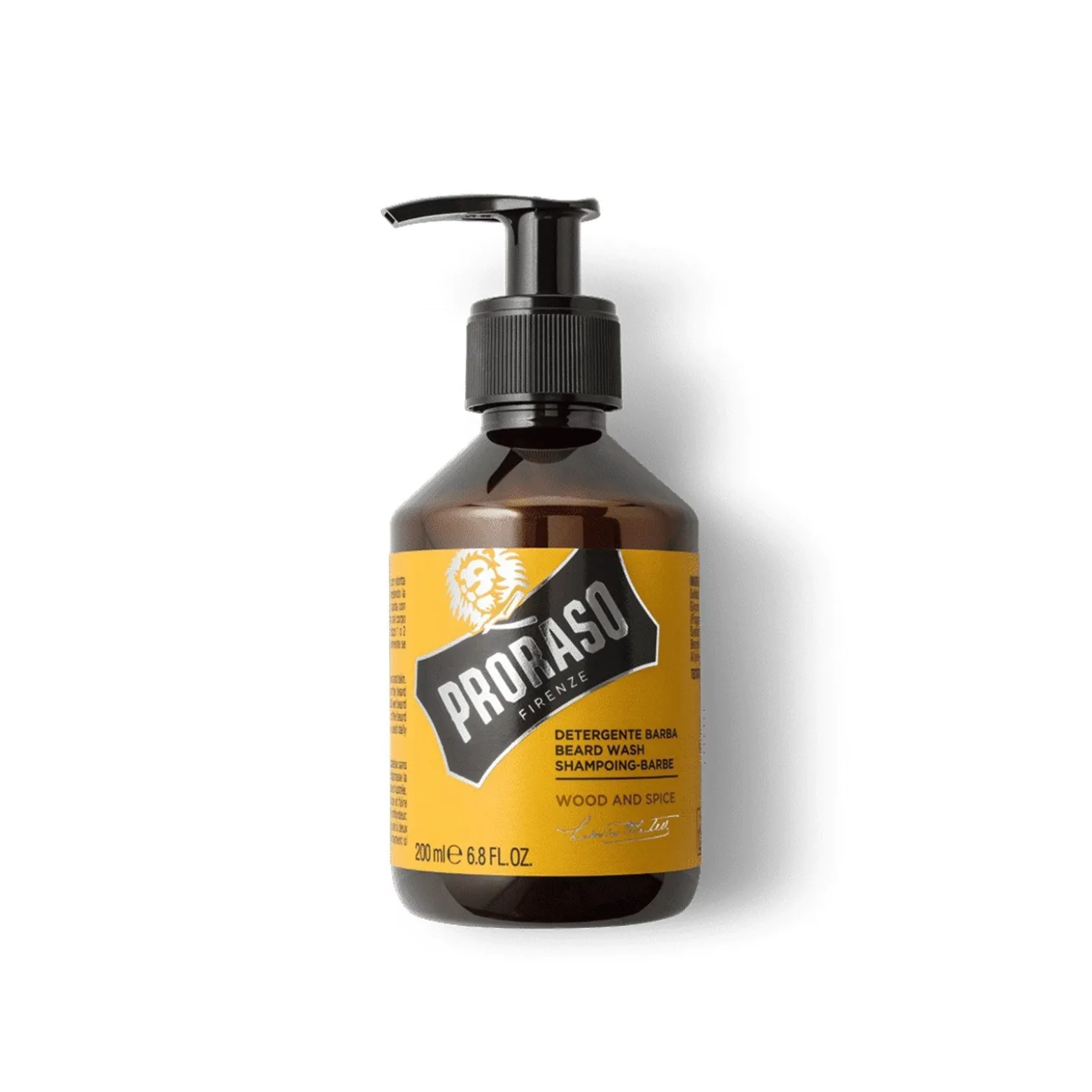 Proraso Beard Wash Wood and Spice 200ml (6.8floz)