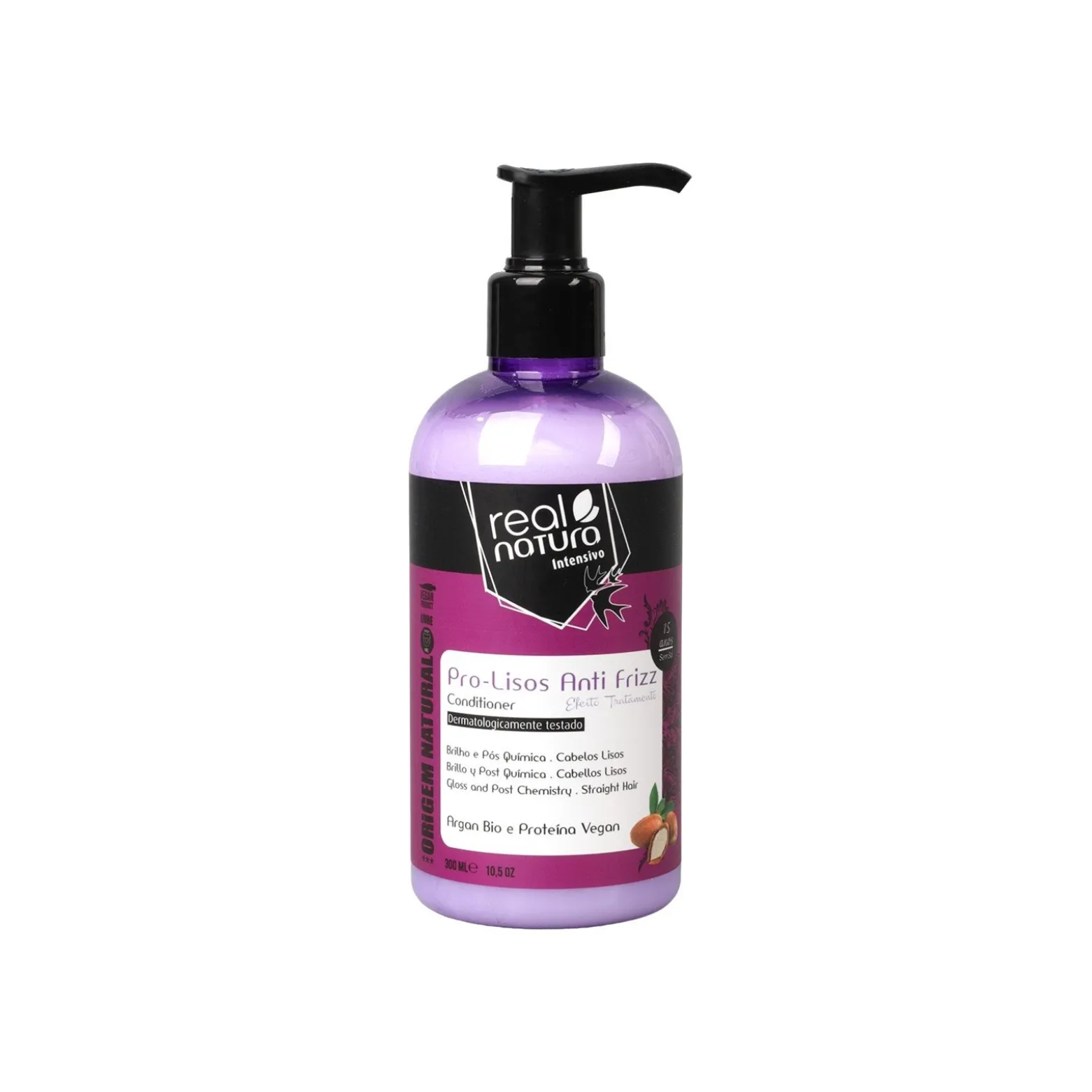 Real Natura Pro-Smooth Anti-Frizz Conditioner 300ml (10.5oz)