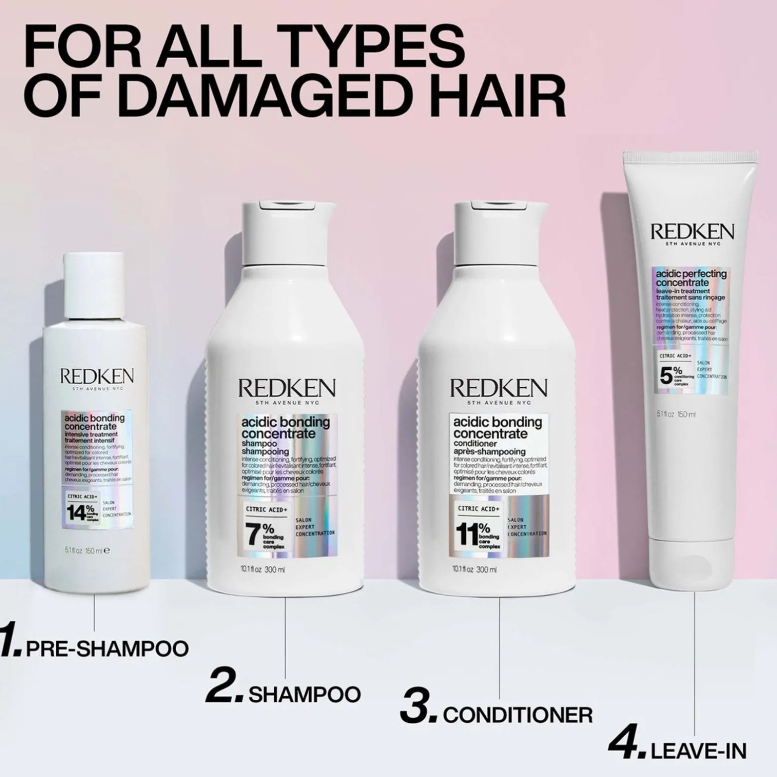 Redken Acidic Bonding Concentrate Shampoo 300ml (10.14fl oz)