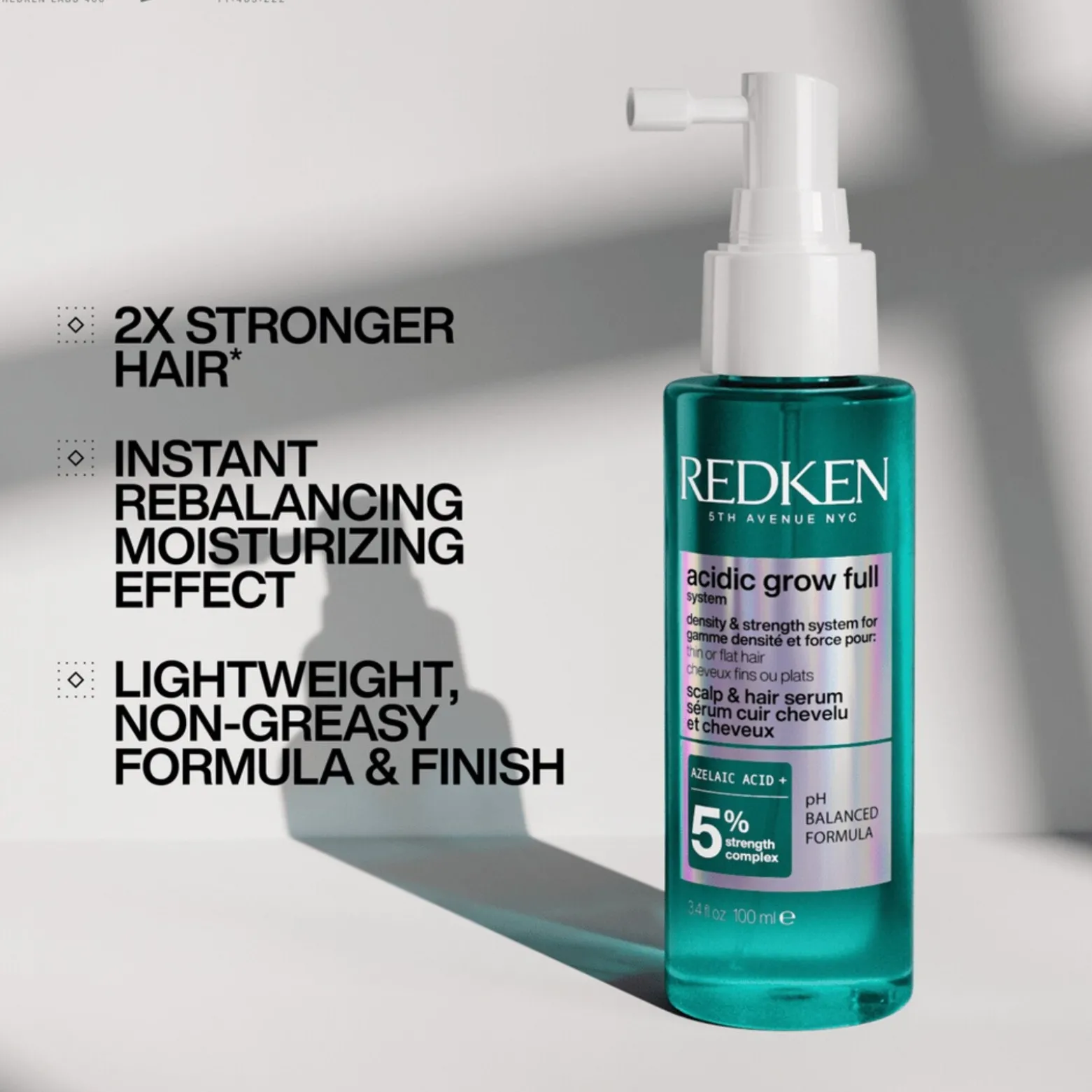 Redken Acidic Grow Full Scalp & Hair Serum 100ml (3.4floz)