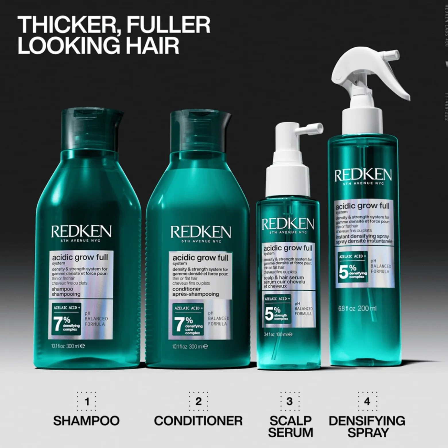 Redken Acidic Grow Full Scalp & Hair Serum 100ml (3.4floz)