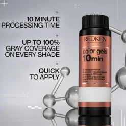 Redken Color Gels 10min Permanent Hair Dye 8NCh Chocolate Souffle 60ml (2floz)