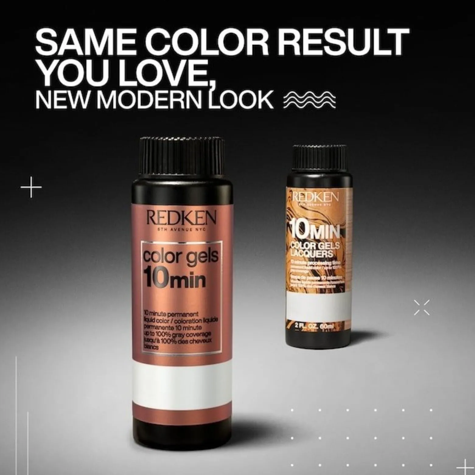 Redken Color Gels 10min Permanent Hair Dye 6NCh Ganache 60ml (2floz)