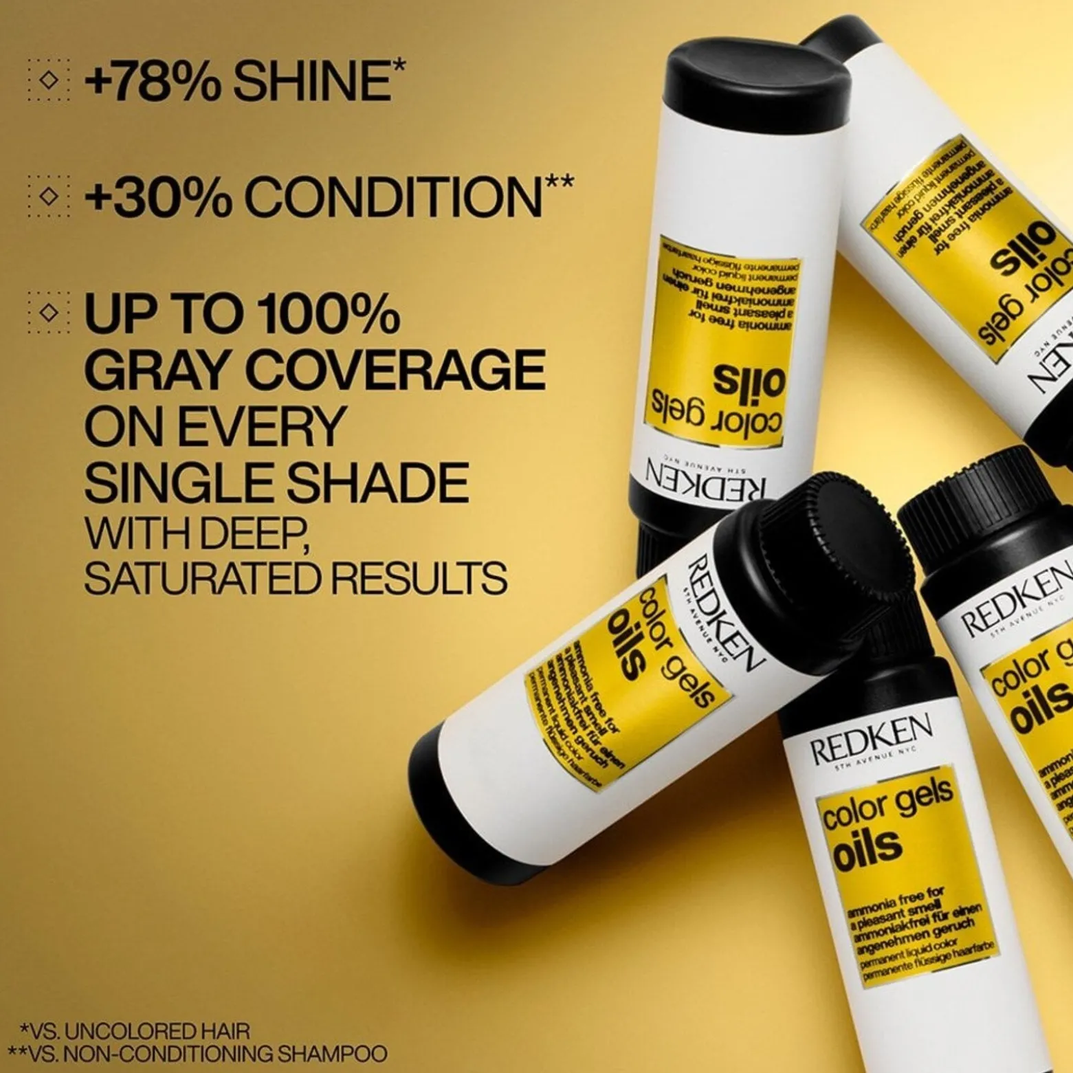 Redken Color Gels Oils Permanent Hair Dye 10NW Macadamia Nut 60ml (2floz)